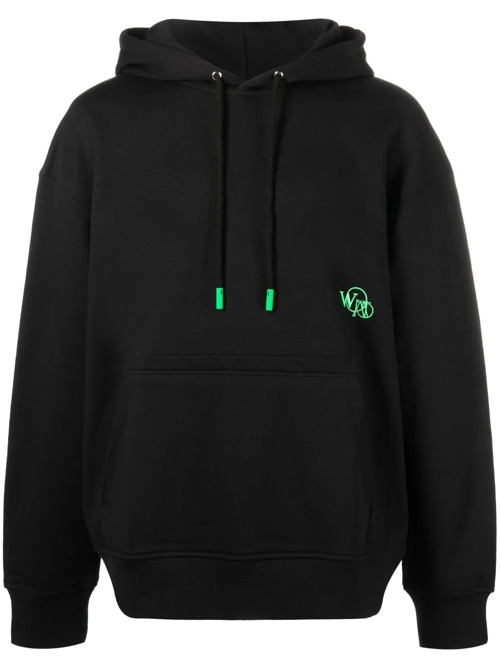 

Wooyoungmi hoodie con logo estampado - Negro