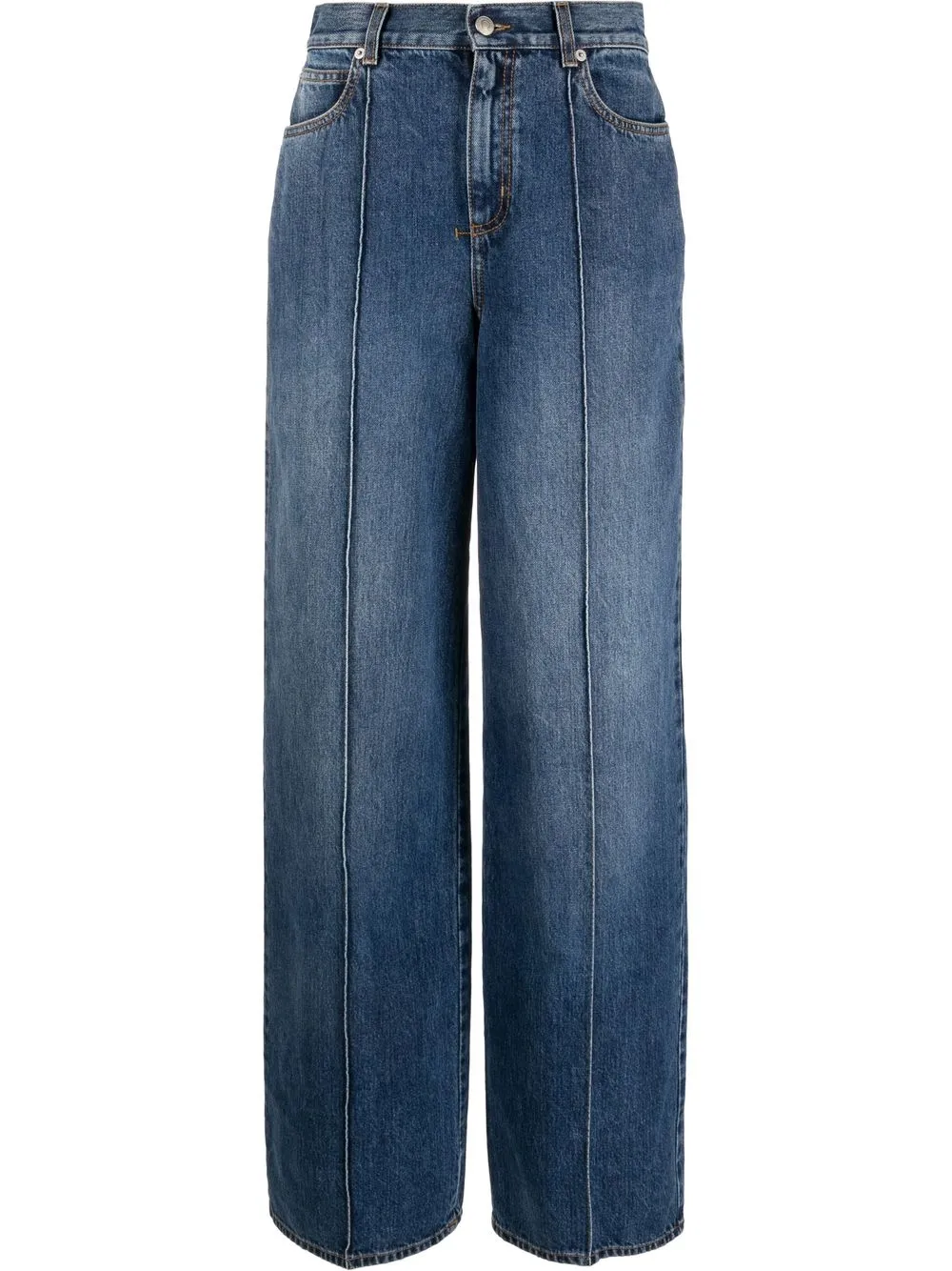 

Alexander McQueen flared denim jeans - Blue