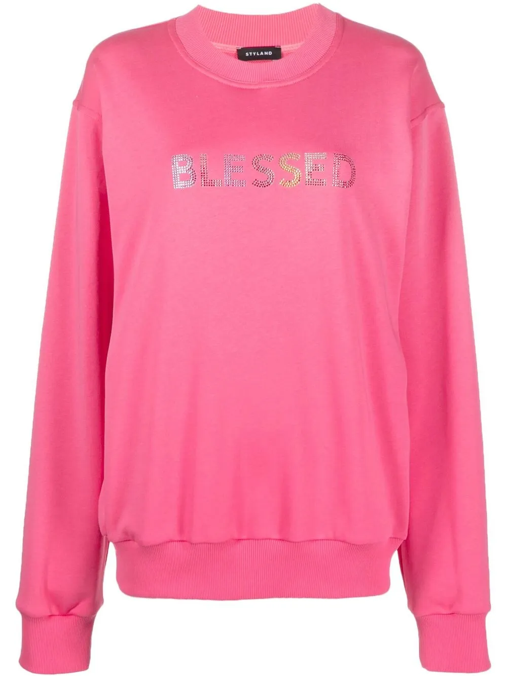 

STYLAND suéter con detalles de strass - Rosado
