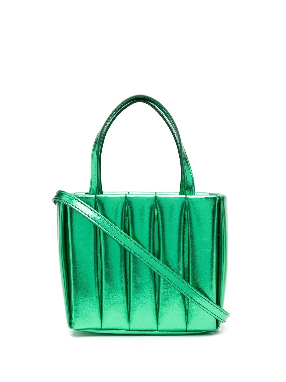 

Themoirè tote Aria - Verde