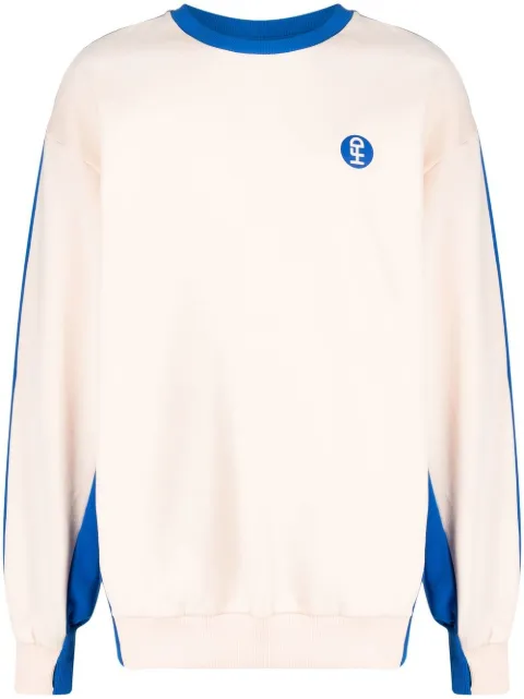 Honey Fucking Dijon sudadera con diseño de dos tonos y logo