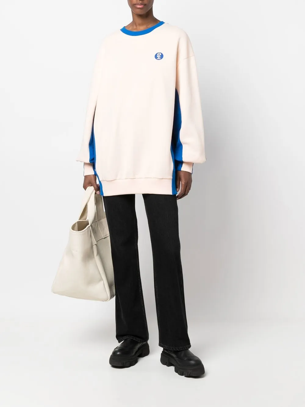  Honey Fucking Dijon Sweatshirt Mit Logo Print   Nude 
