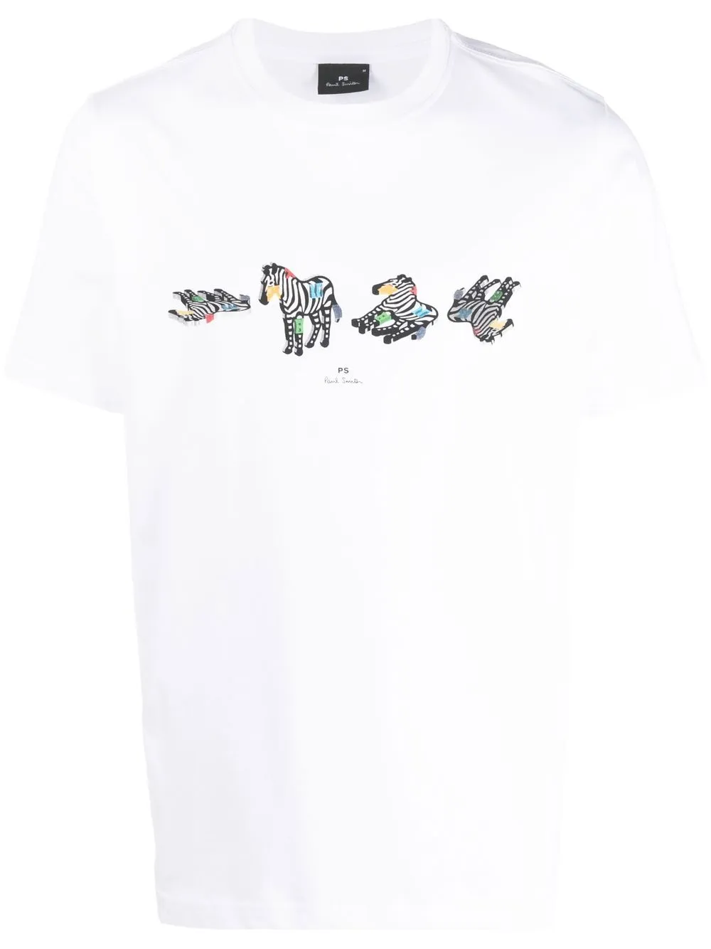 

PS Paul Smith playera con motivo Zebra - Blanco