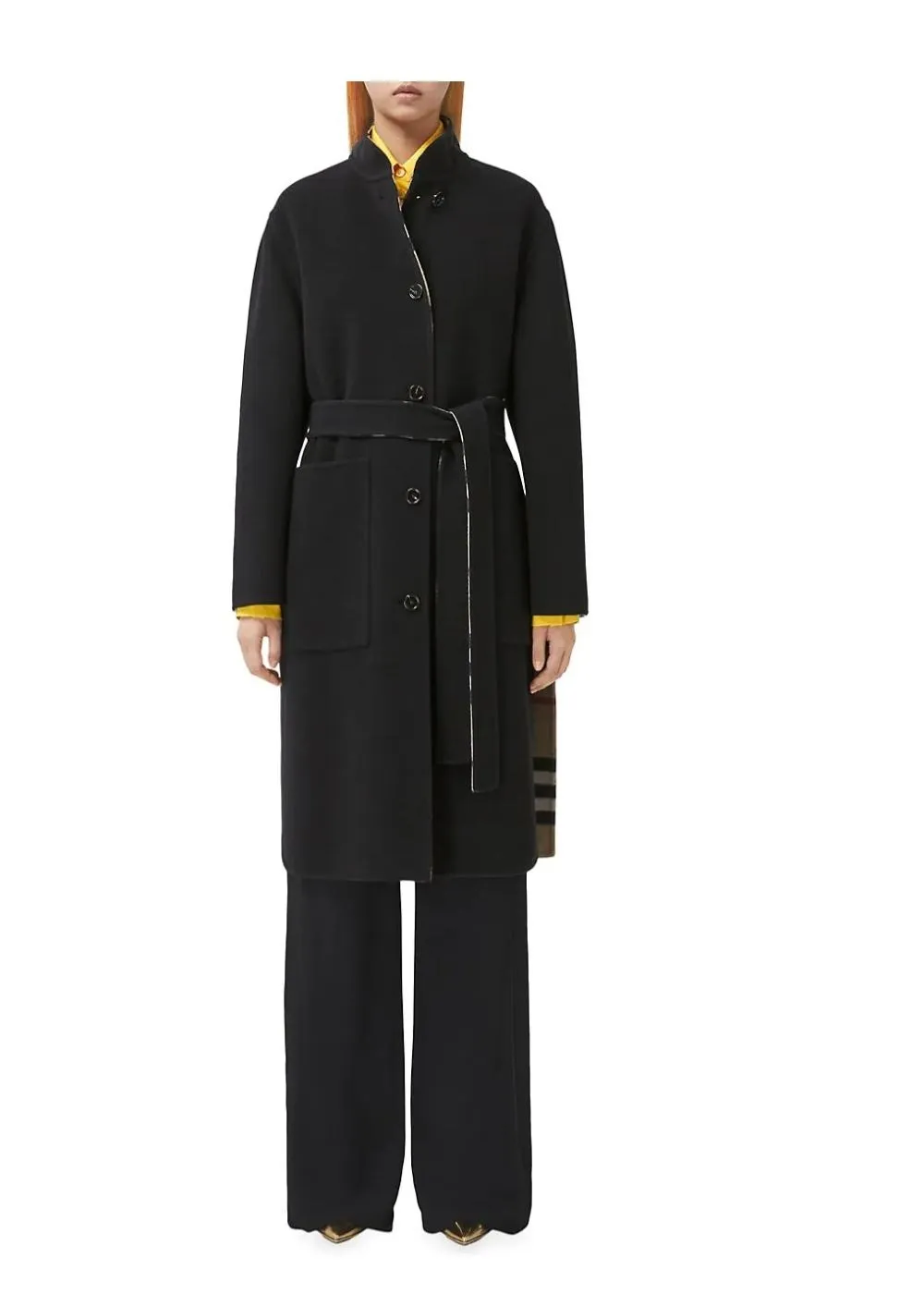 Fashion Concierge Vip Burberry - Vassal Reversible Logo Check Coat | Image 1