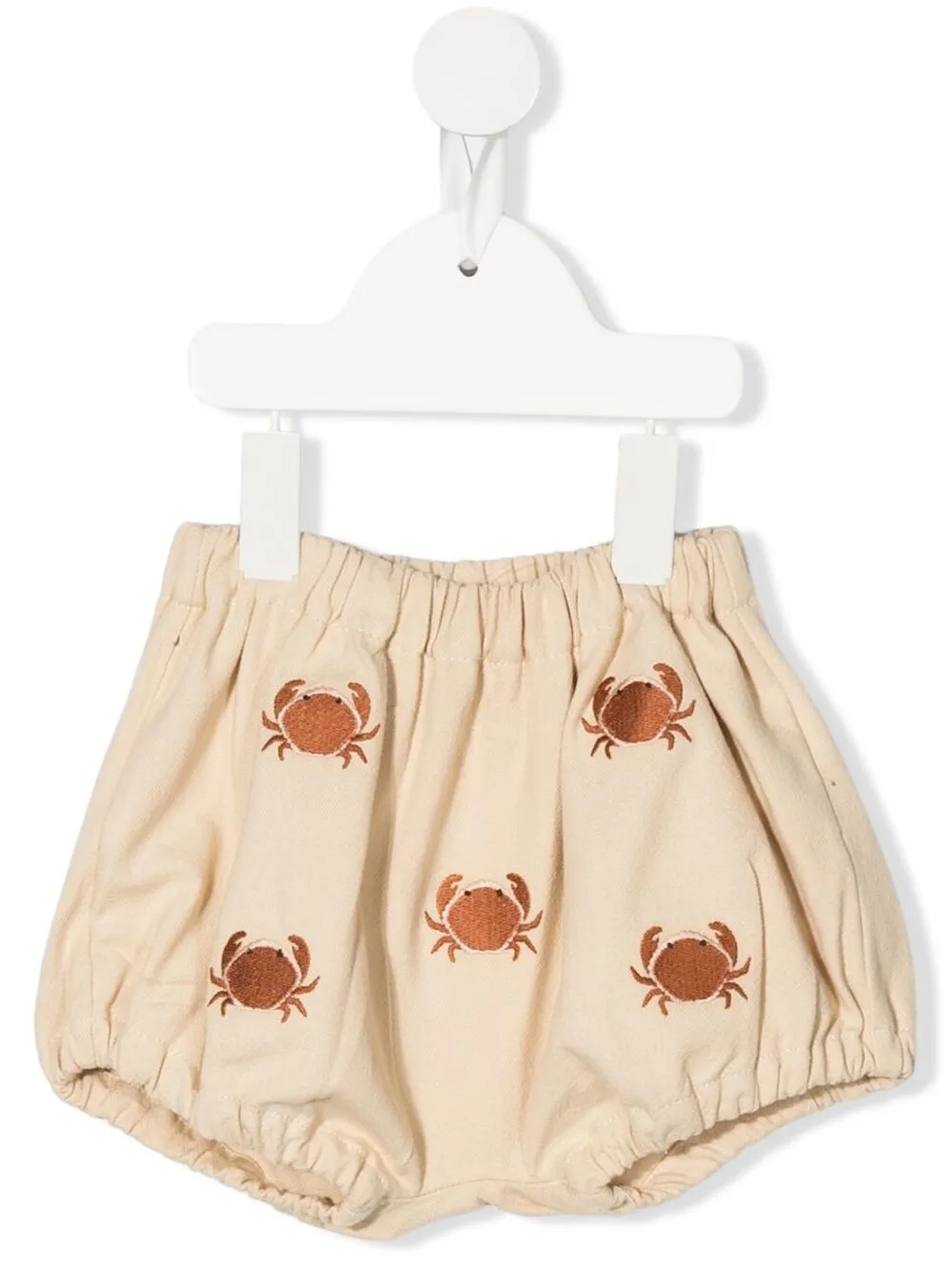

Donsje shorts con cangrejos bordados - Neutro