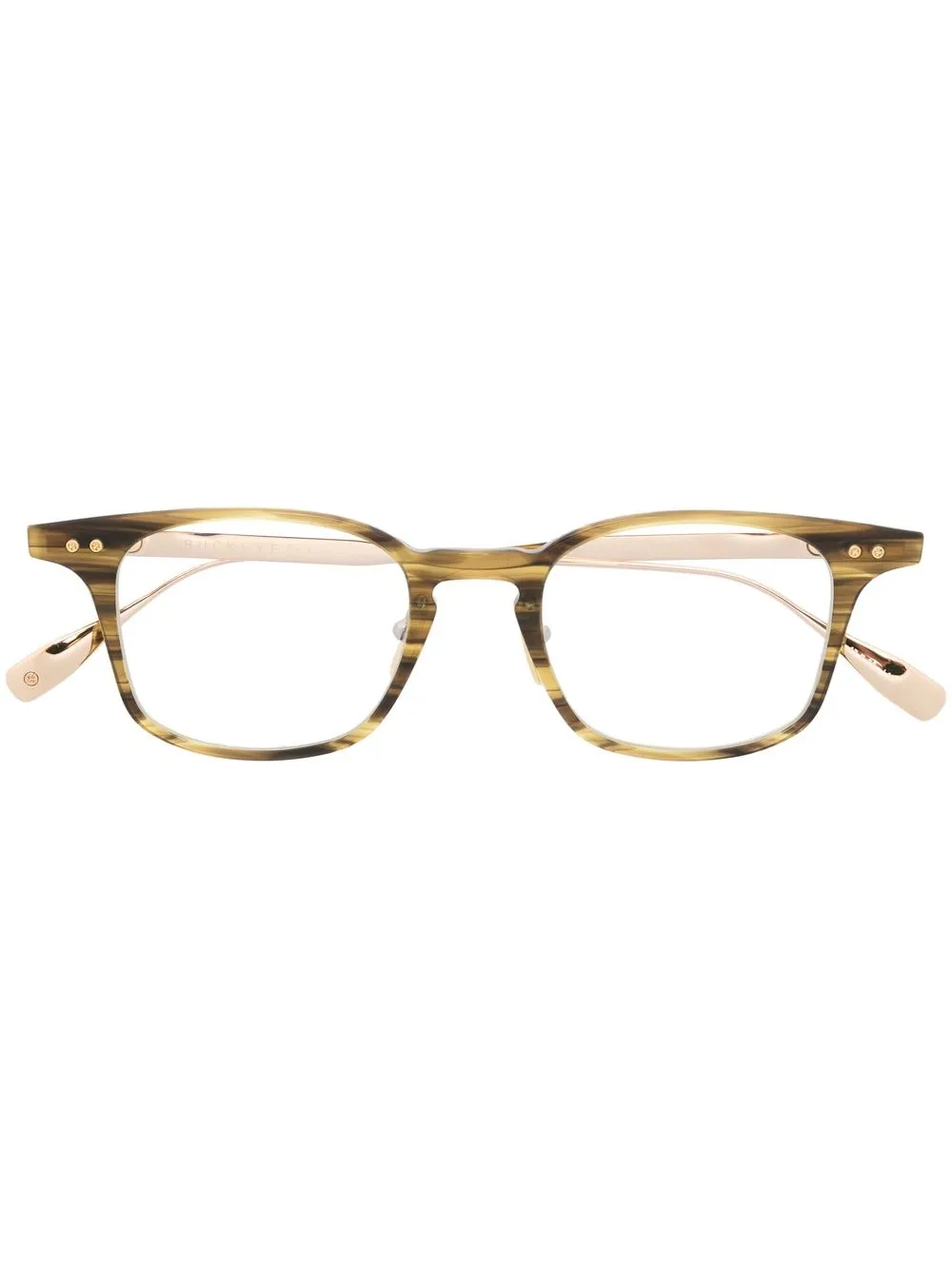 

Dita Eyewear Buckeye tortoiseshell-effect glasses - Neutrals