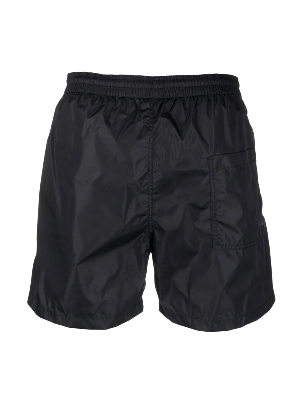 Low Brand Zwembroek met logopatch - Blauw