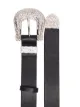 Alexandre Vauthier crystal-embellished buckle belt