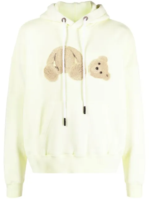 Palm Angels bear-motif hoodie