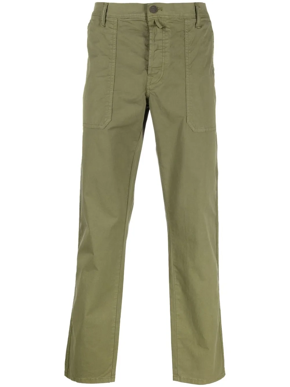 

Incotex pantalones rectos con cuatro bolsillos - Verde