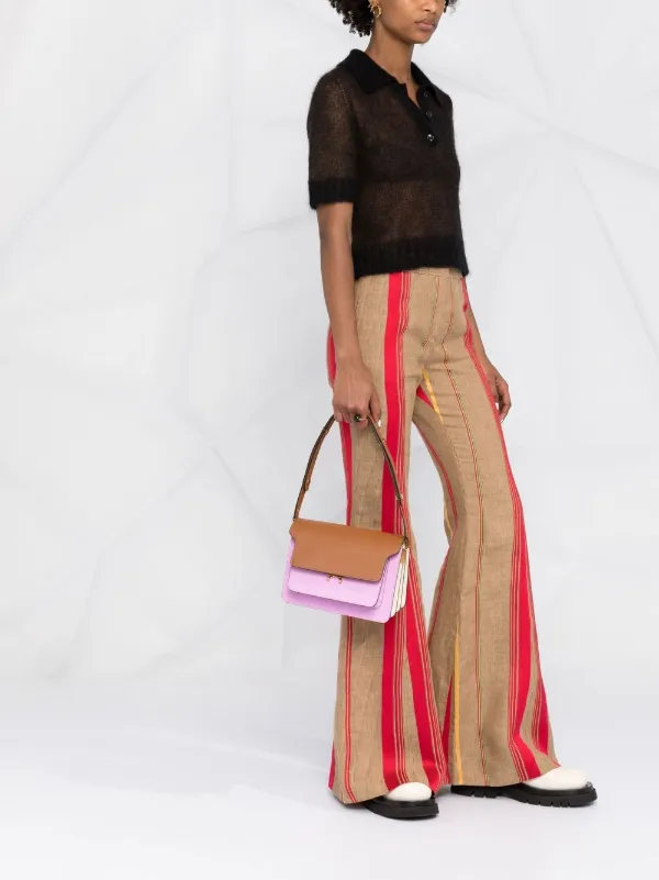 ★関税込★MARNI★TRUNK MEDIUM ショルダーバッグ PINK★ Marni Trunk ショルダーバッグ | ピンク | FARFETCH JP