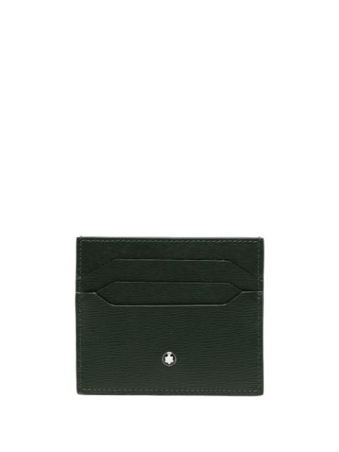 Montblanc logo-plaque Leather Cardholder - Farfetch