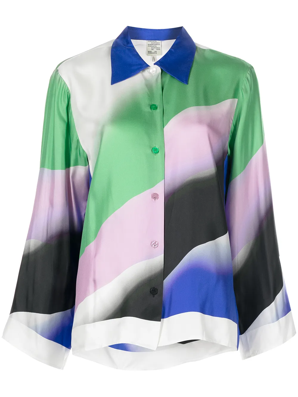 

Baum Und Pferdgarten camisa Mariko con efecto degradado - Multicolor