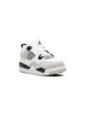 Jordan Kids Air Jordan 4 Retro ""Military Black"" sneakers - White