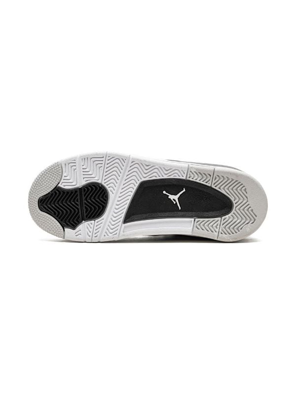 Jordan Kids Air Jordan 4 Retro "Military Black" Sneakers   Farfetch
