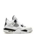 Jordan Kids Air Jordan 4 Retro ""Military Black"" sneakers - White