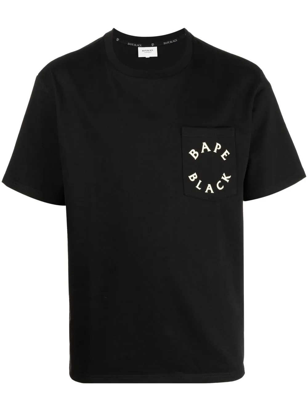 

BAPE BLACK *A BATHING APE® playera manga corta con logo estampado - Negro