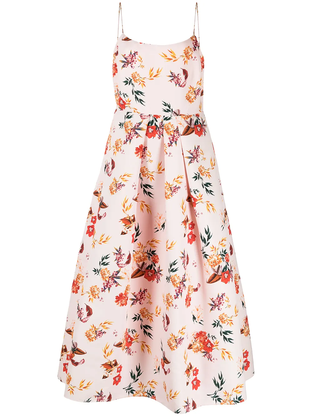 

Sachin & Babi vestido midi Audra con estampado floral - Multicolor