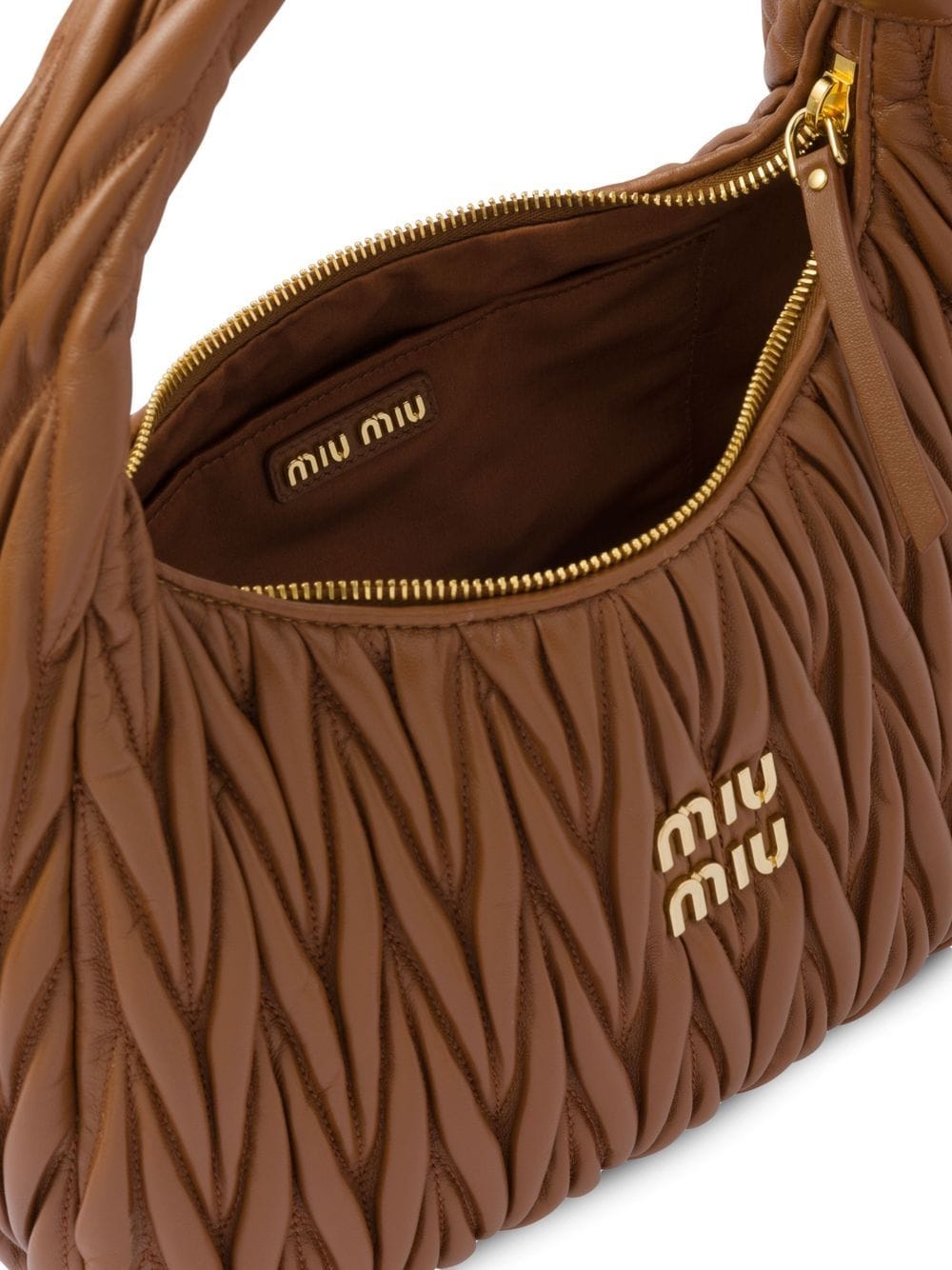 Miu Miu Wander Matelassé Shoulder Bag - Farfetch