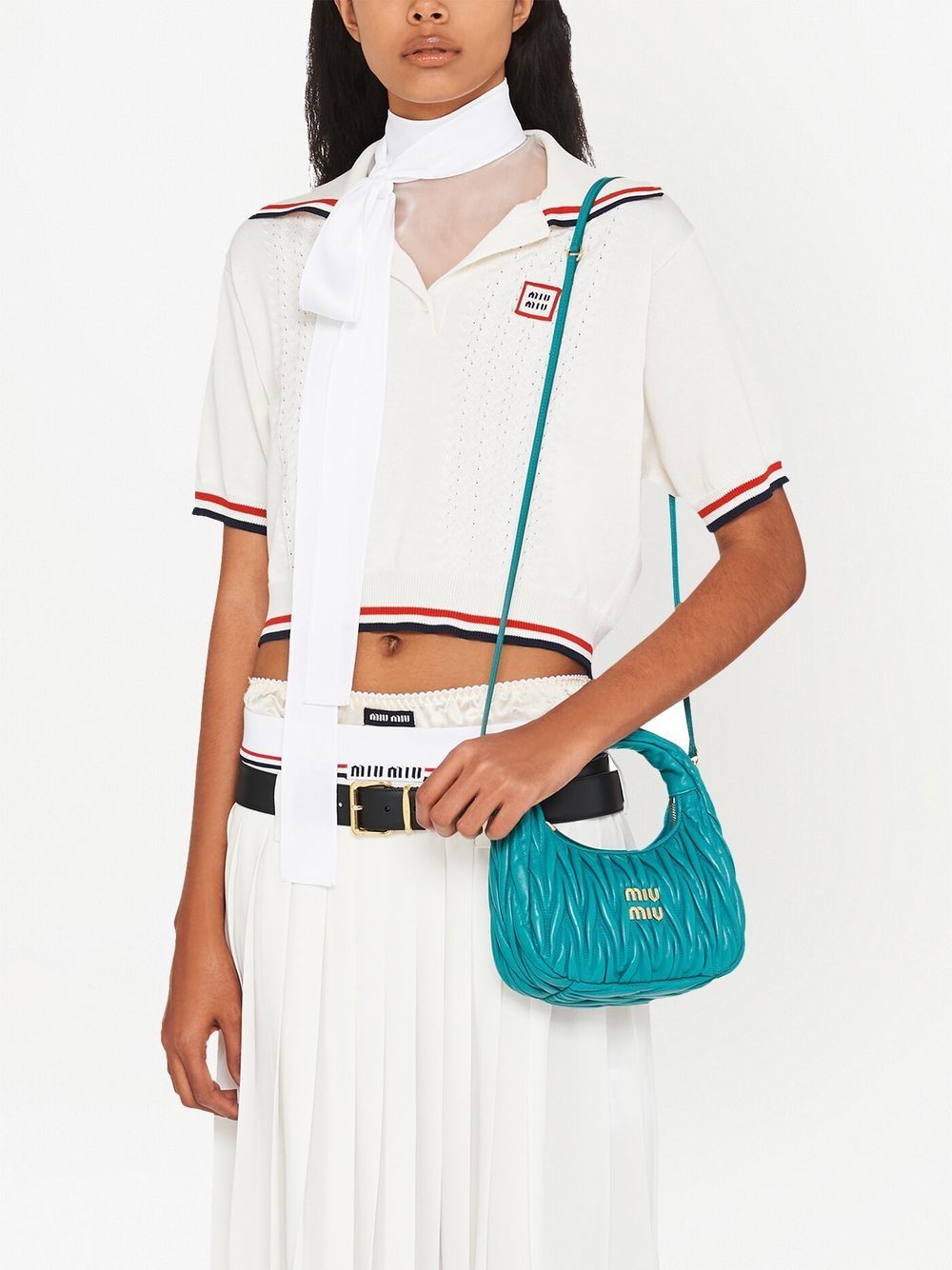 Mini Wander Matelassé Shoulder Bag In Multi-colored