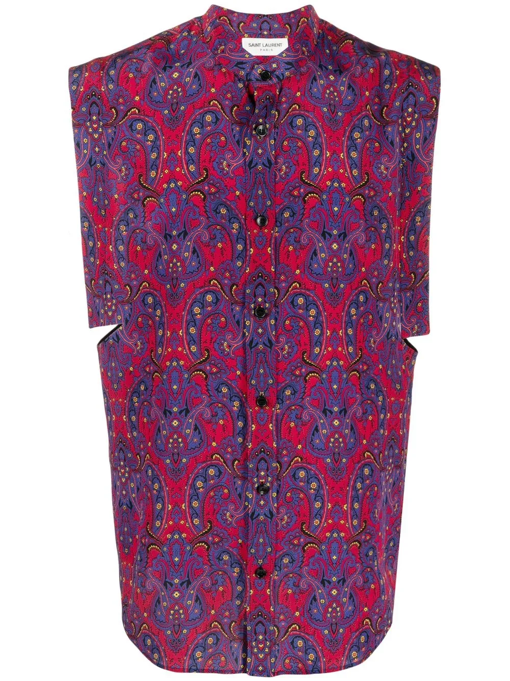 Saint laurent new arrivals paisley shirt