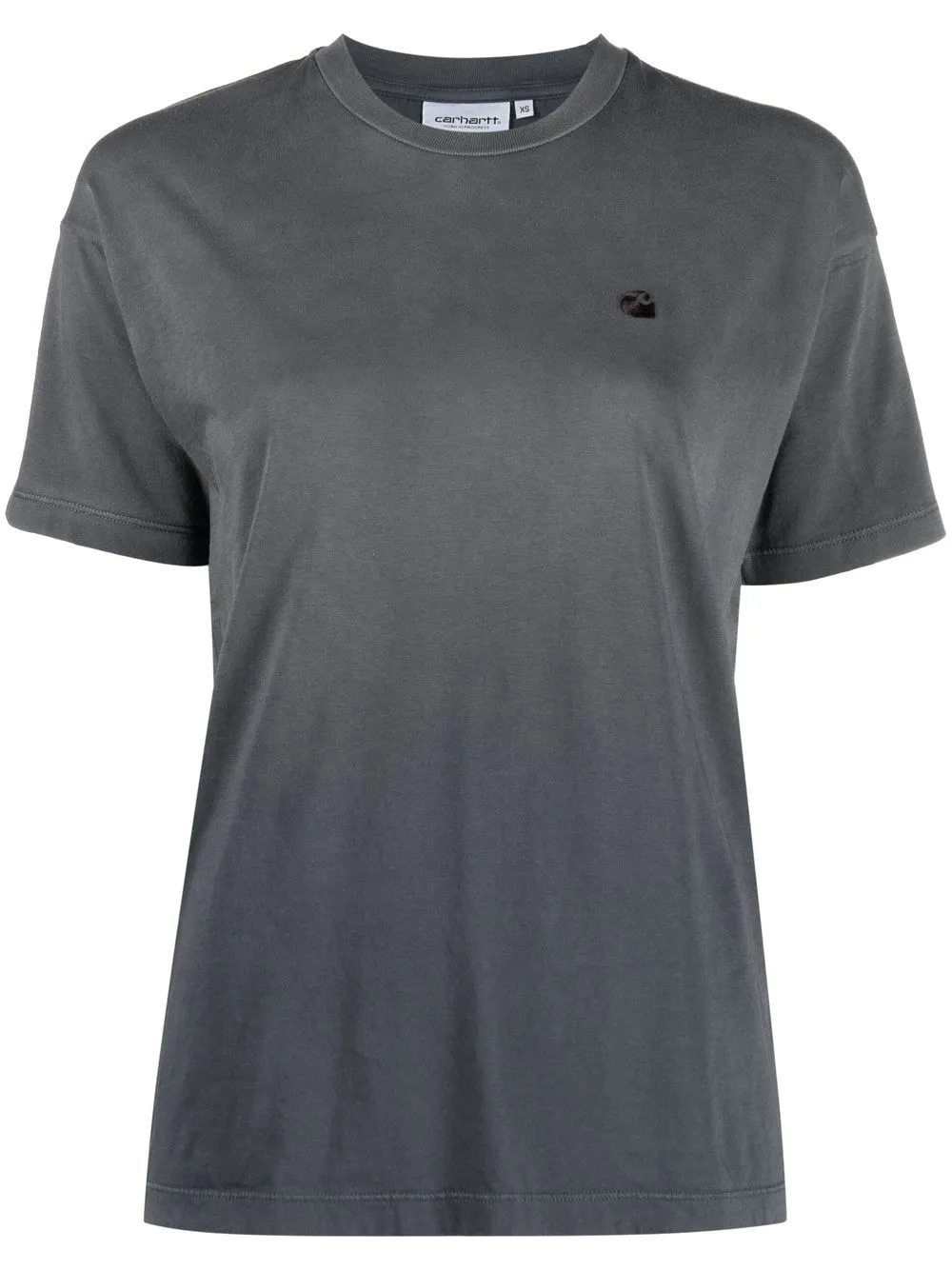 

Carhartt WIP playera con logo bordado - Gris