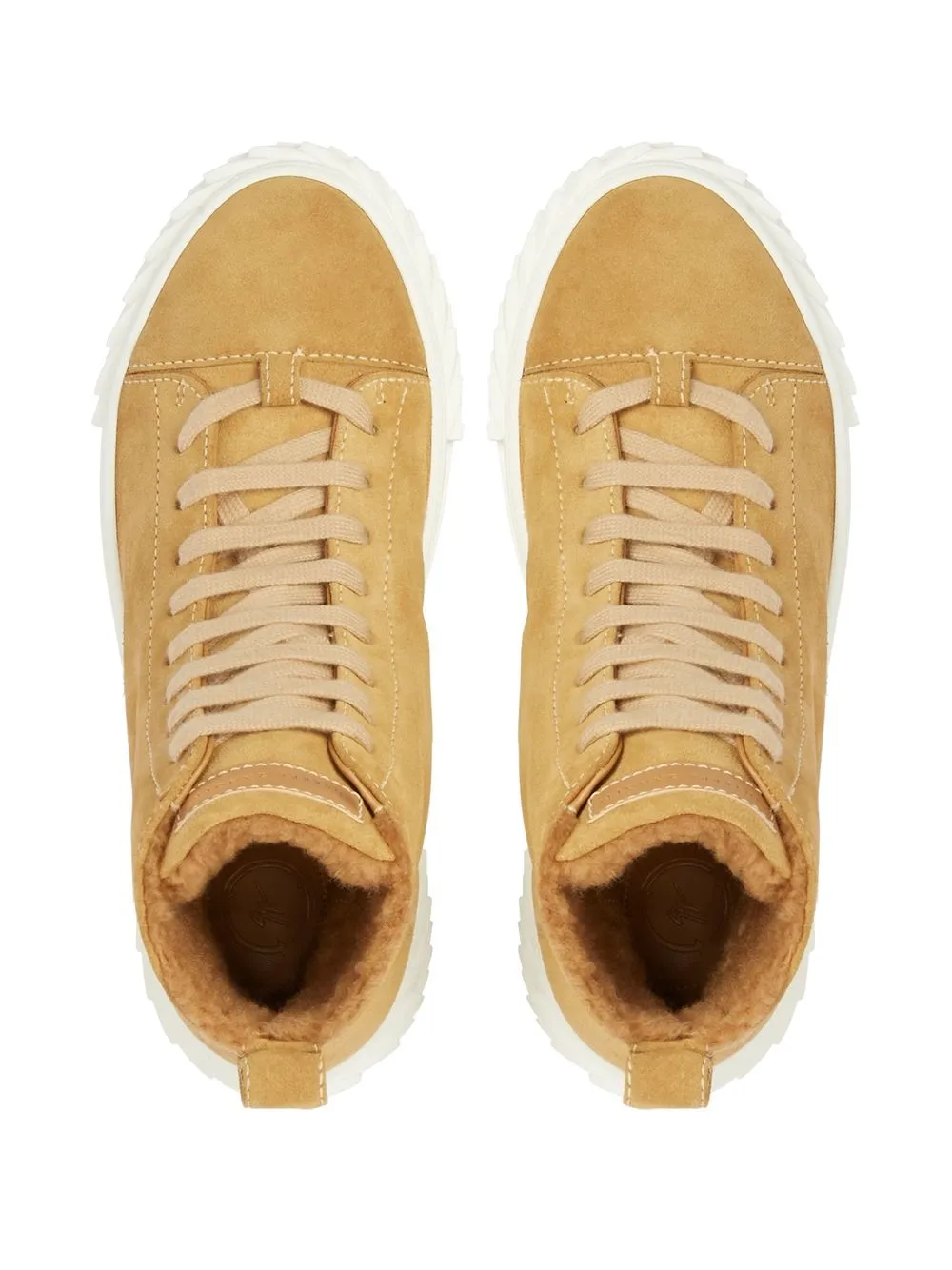 Giuseppe Zanotti Ecoblabber high-top sneakers Brown