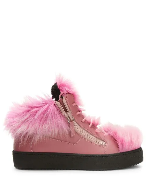 Giuseppe Zanotti Marlena Winter mid-top sneakers