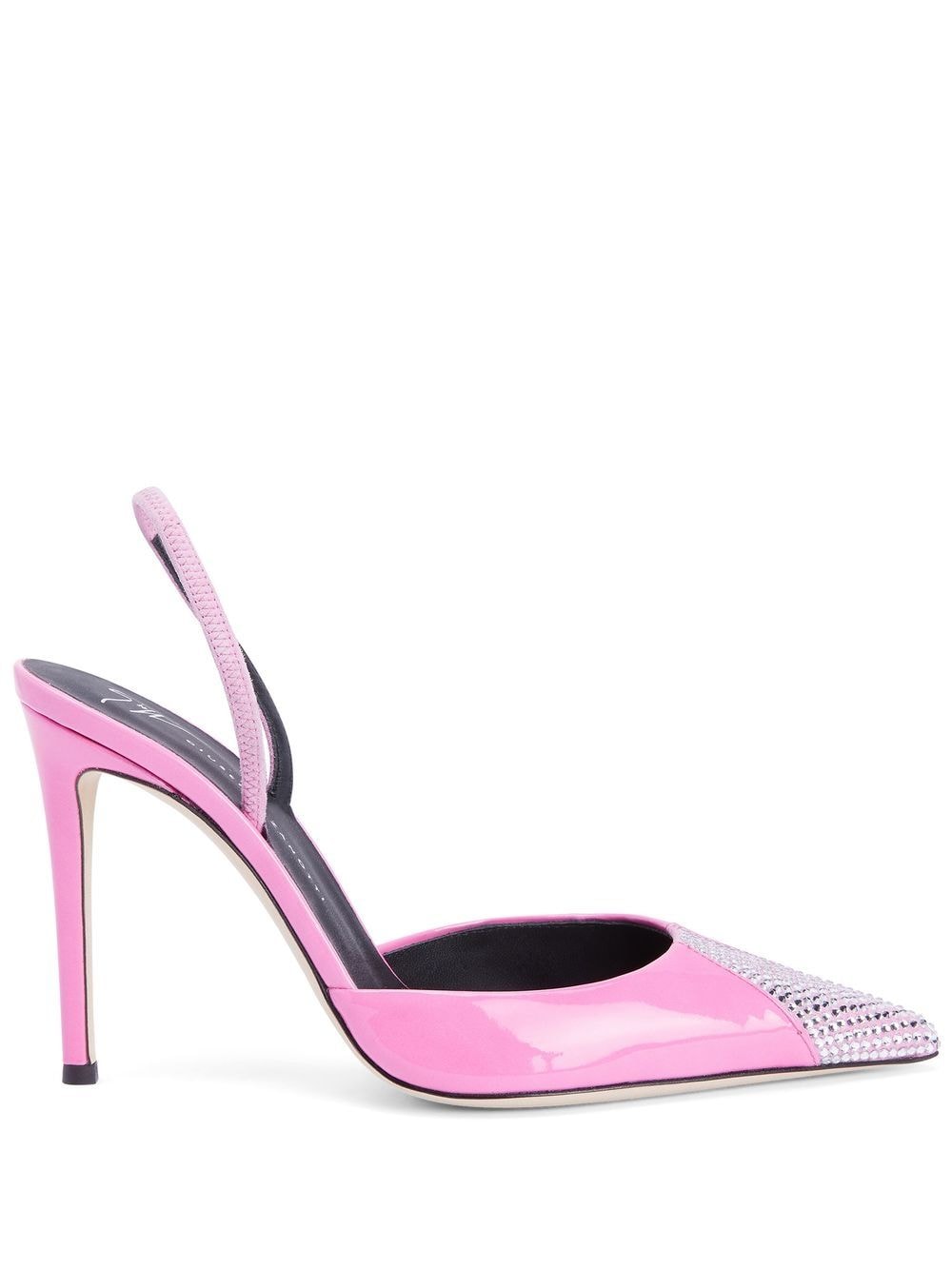 Giuseppe Zanotti Henriette Strass 高跟鞋 In Pink