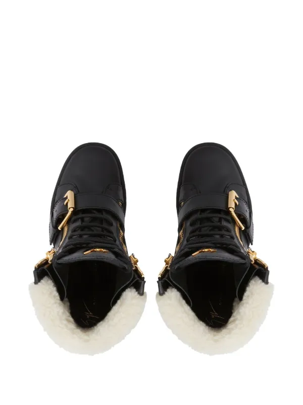 GIUSEPPE ZANOTTI ブーツ　新品 ミッドトップ ブラック - COBY | Giuseppe Zanotti