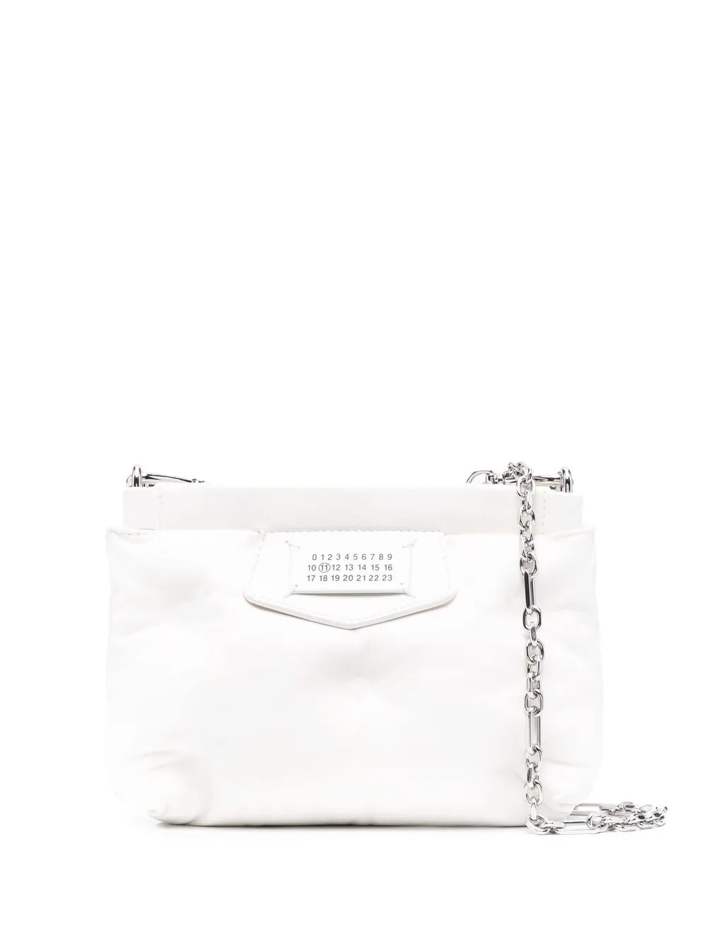 

Maison Margiela bolsa crossbody Glam Slam mini - Blanco