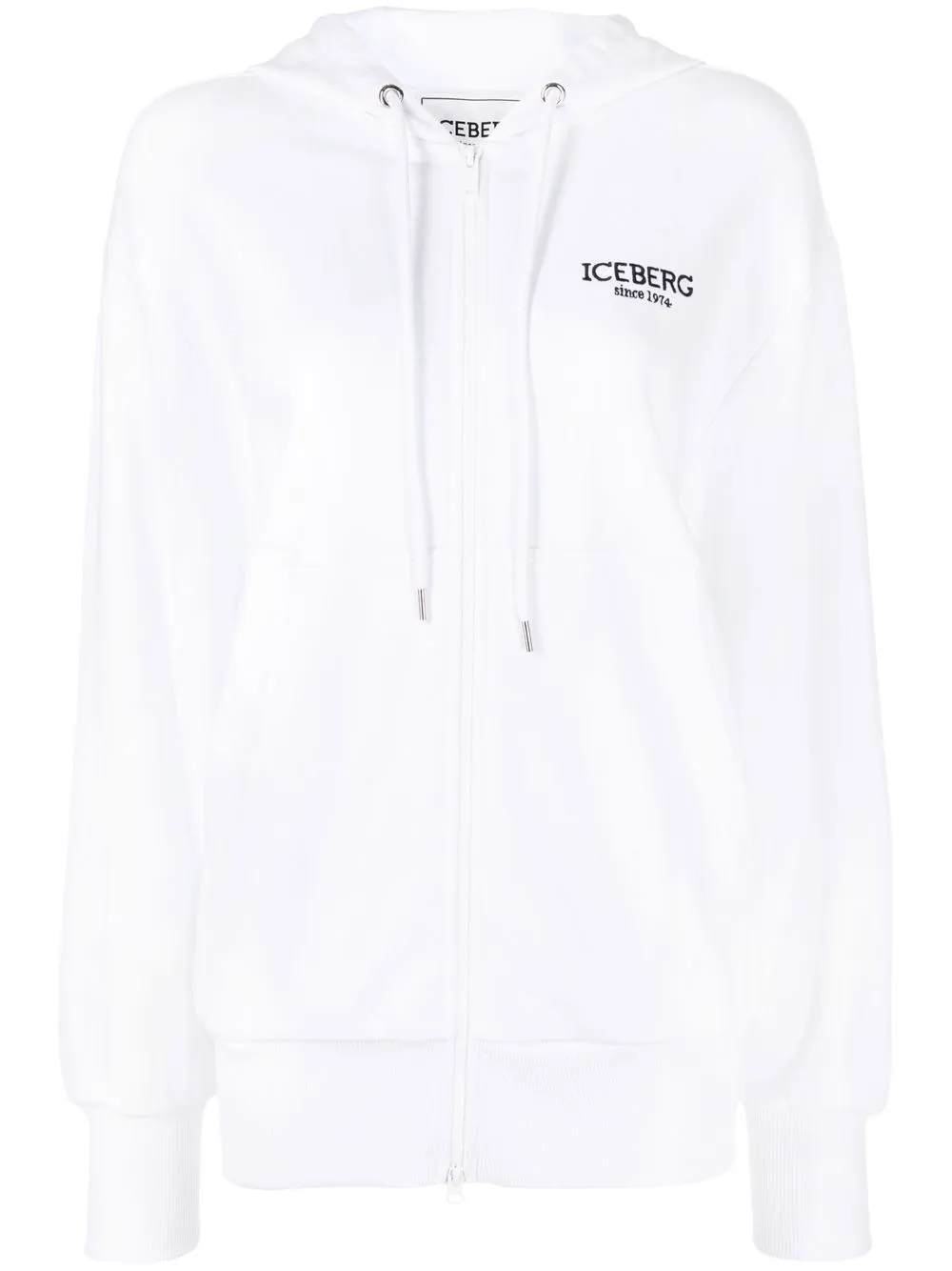 

Iceberg Snoopy zip-front hoodie - White