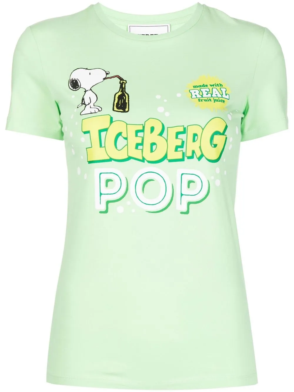 

Iceberg Snoopy cartoon-print T-Shirt - Green