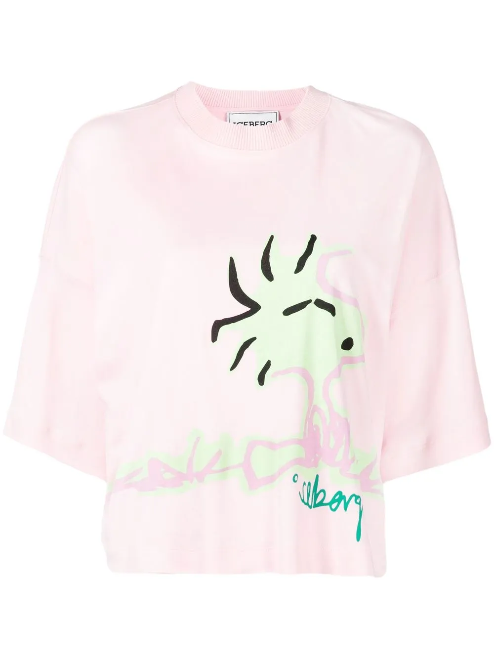 Woodstock cropped T-shirt