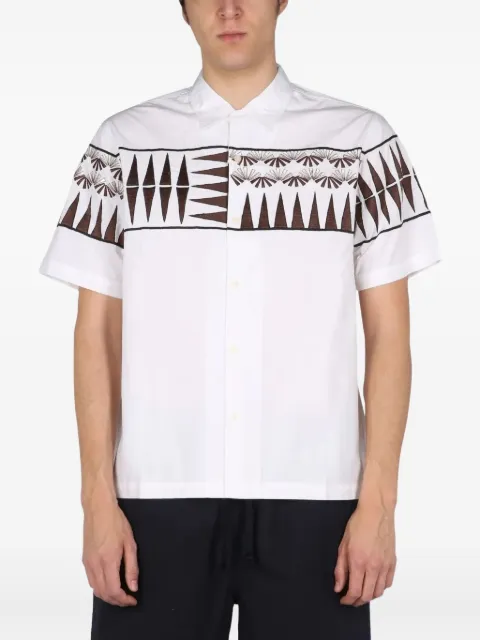 Universal Works geometric-print shirt