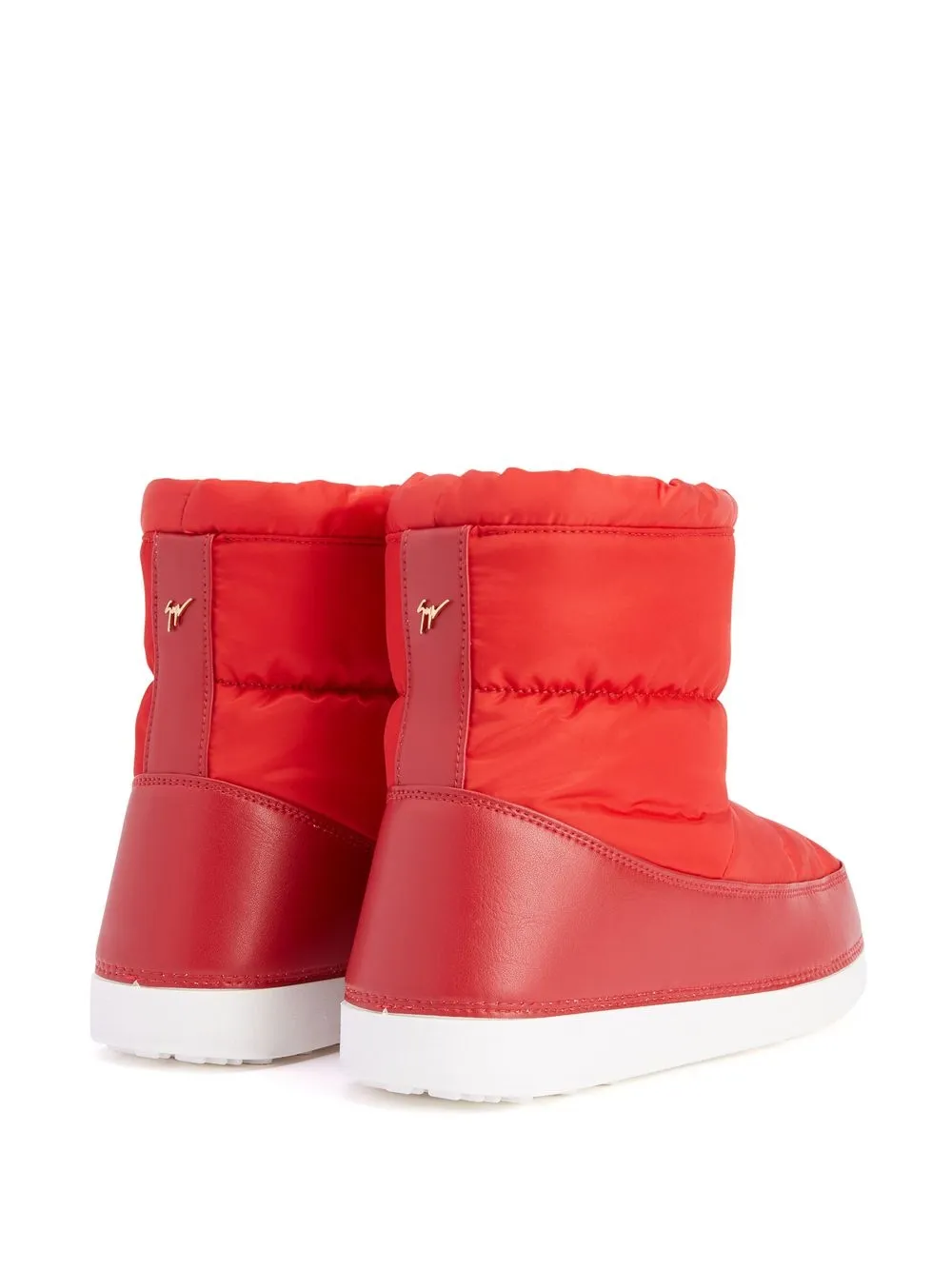 Giuseppe Zanotti Gz-aspen padded boots Red