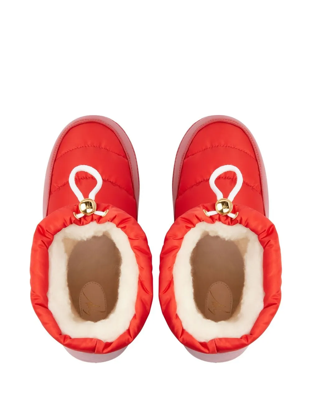 Giuseppe Zanotti Gz-aspen padded boots Red