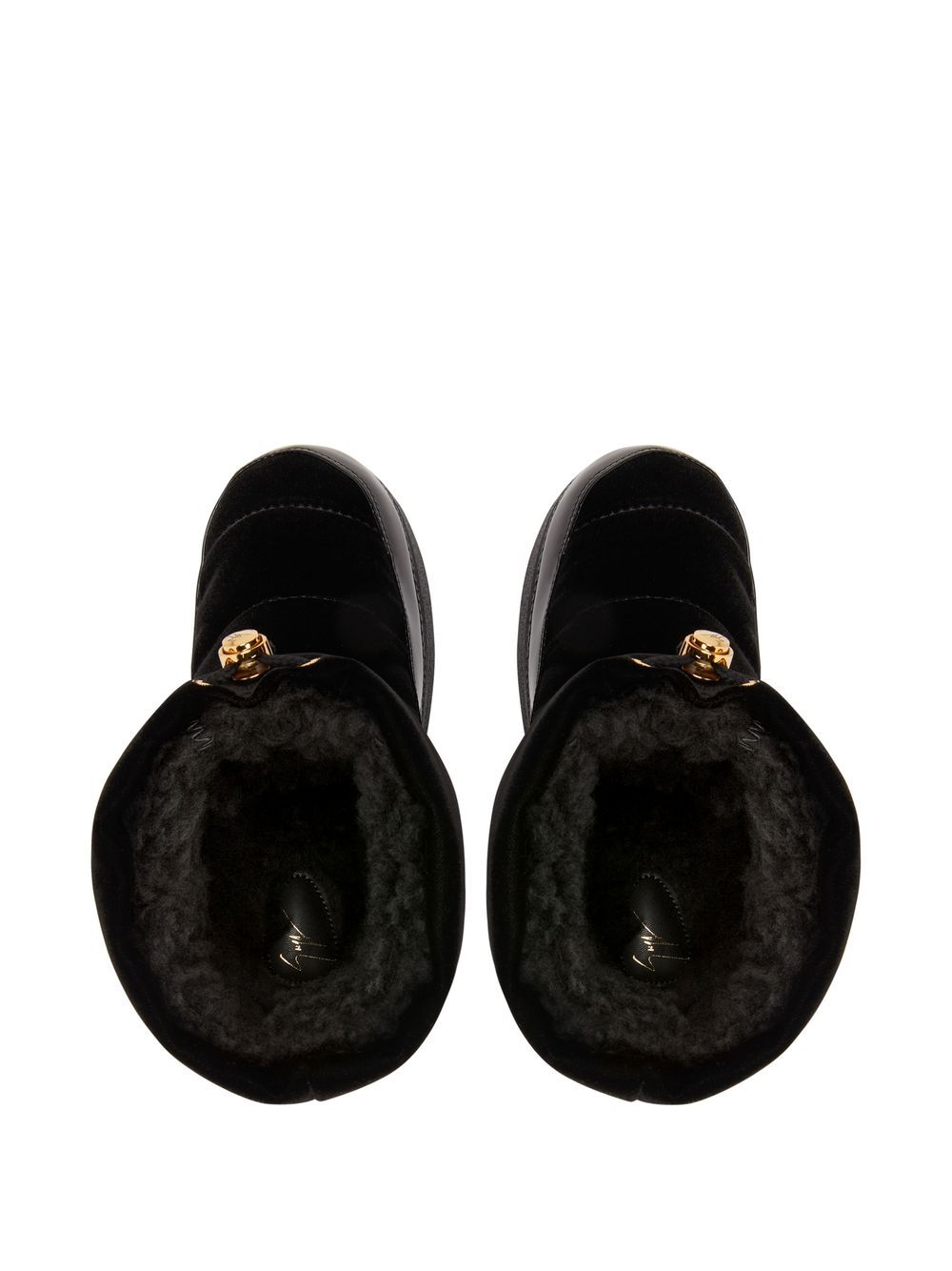 Shop Giuseppe Zanotti Aspen Padded-design Boots In Black