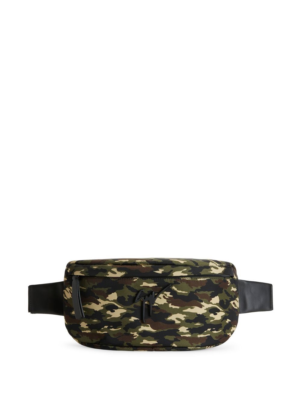 

Giuseppe Zanotti Mirto camouflage-print belt bag - Green