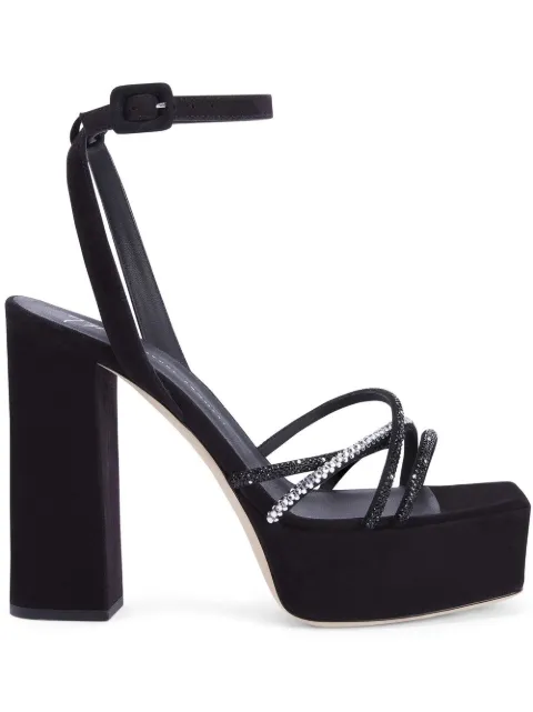 Giuseppe Zanotti Arhama embellished platform sandals