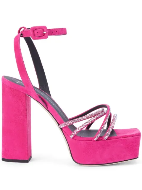 Giuseppe Zanotti Arhama embellished platform sandals