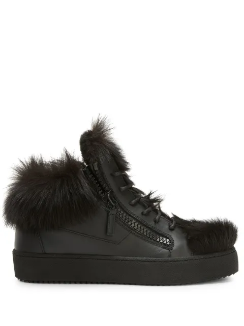 Giuseppe Zanotti Marlena Winter mid-top sneakers