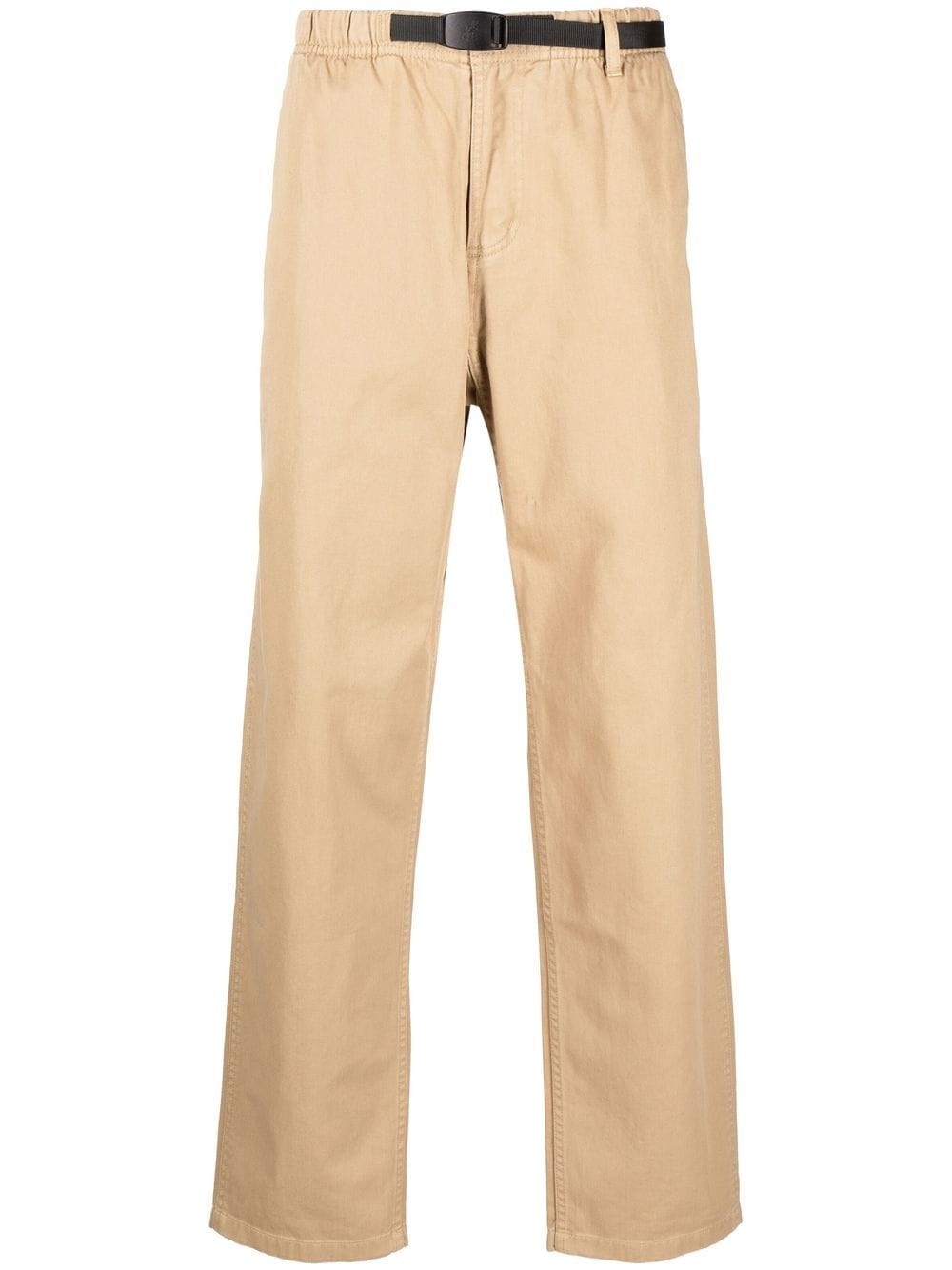 GRAMICCI BELTED-WAIST STRAIGHT-LEG TROUSERS