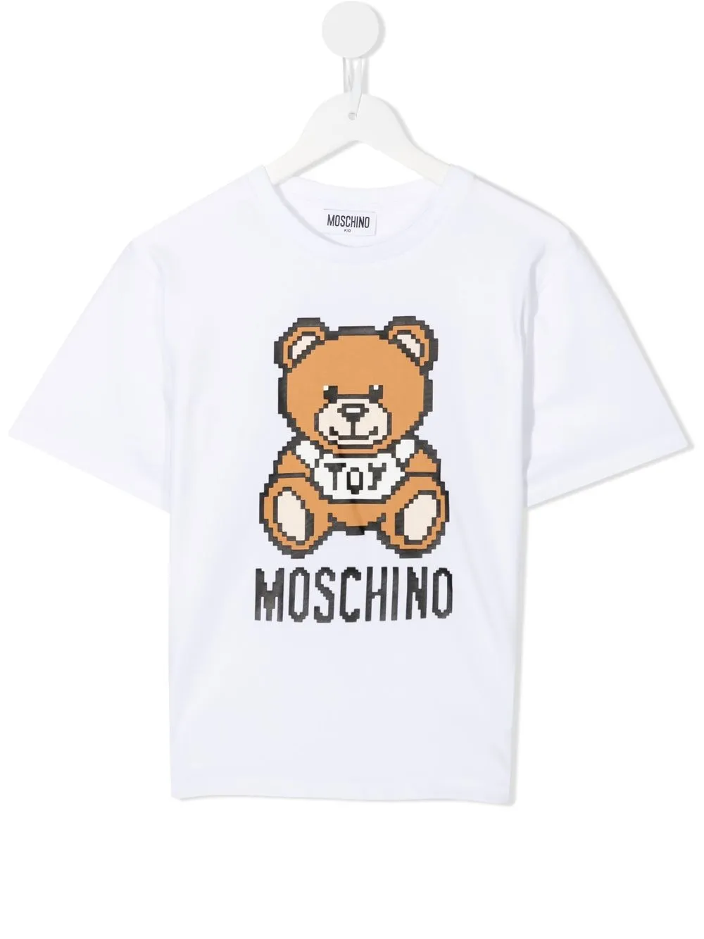 

Moschino Kids bear-motif T-shirt - White