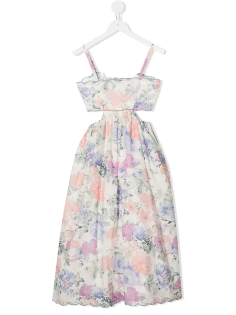 MARLO Amelia floral-print dress