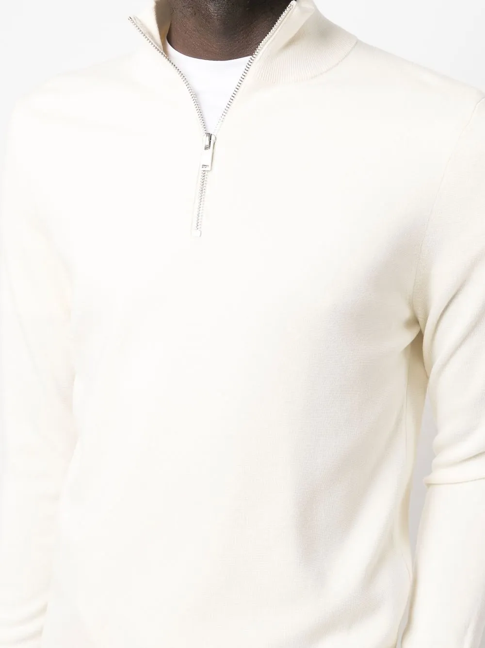 SANDRO half-zip Fastening Jumper - Farfetch