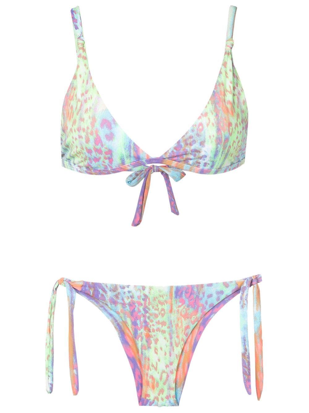 Brigitte Tati e Julia Printed Bikini Set - Farfetch