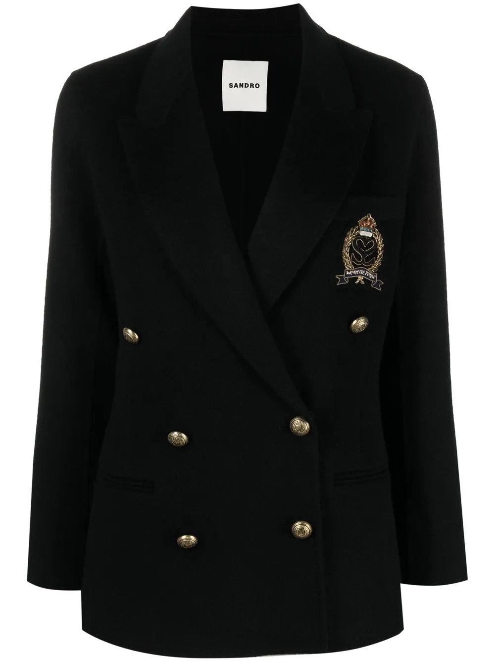 

SANDRO blazer con botones - Negro