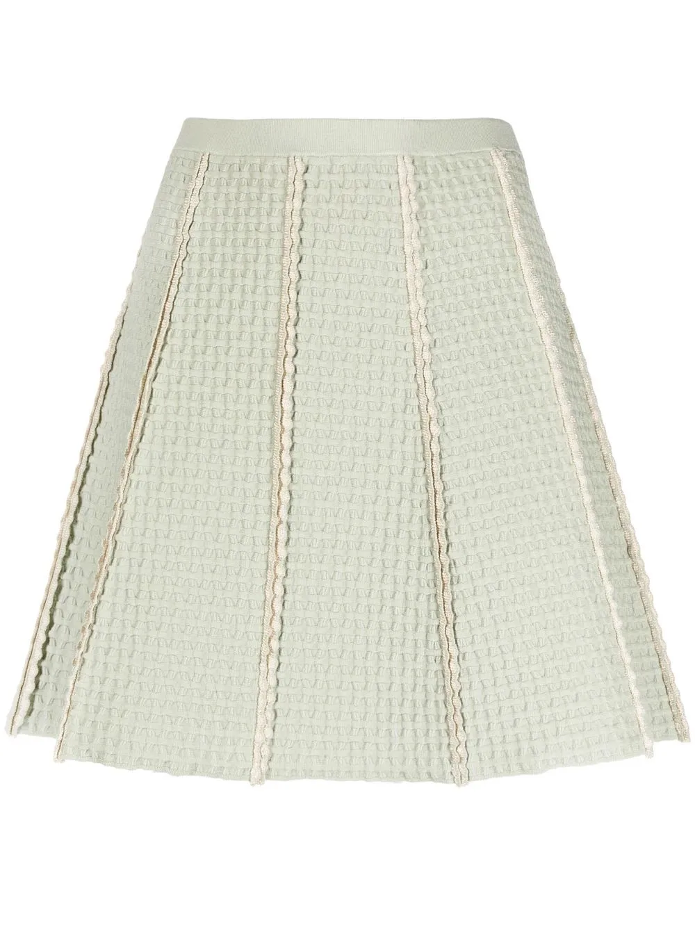 

SANDRO A-line mini skirt - Green