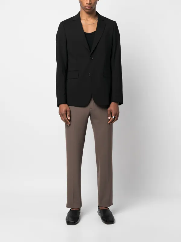 【大人気】SANDRO シングルブレスト ジャケット SANDRO シングルジャケット | ブラック | FARFETCH JP